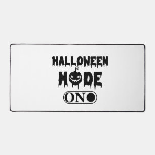 Halloween Mode On - Party Halloween Pumpkin Desk Mat