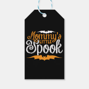 Halloween Mommys Little Spook Birthday Gift Tags