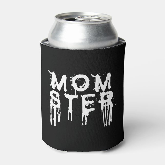 Halloween Momster Can Cooler (Can Front)
