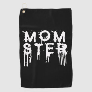 Halloween Momster Golf Towel