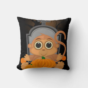 Halloween Monkey Cushion