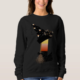 Halloween Monogram Letter L Sweatshirt