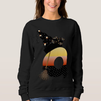 Halloween Monogram Letter Q Sweatshirt