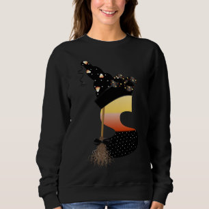 Halloween Monogram Letter S Sweatshirt