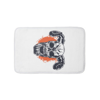 Halloween monster   bath mat