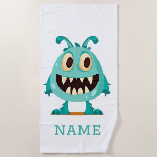 Halloween/Monster/cartoon Beach Towel