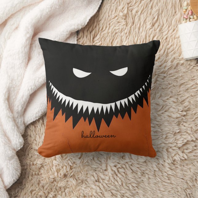 Halloween Monster Cushion (Blanket)