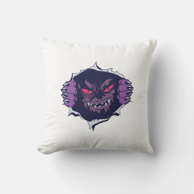 Halloween monster            cushion (Front)