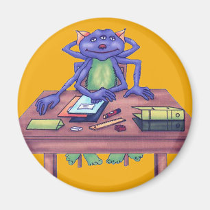 Halloween Monster-Director Magnet