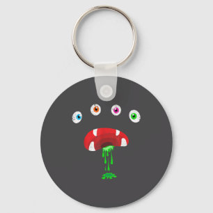 Halloween Monster Face Costume Cute Toddler Monste Key Ring