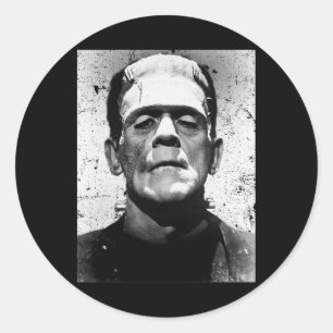 Halloween Monster Horror Movie Monster 1  Classic Round Sticker