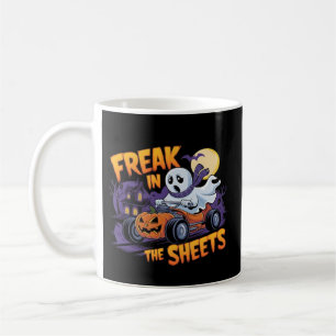 HALLOWEEN MONSTER IN THE BED SHEET COFFEE MUG