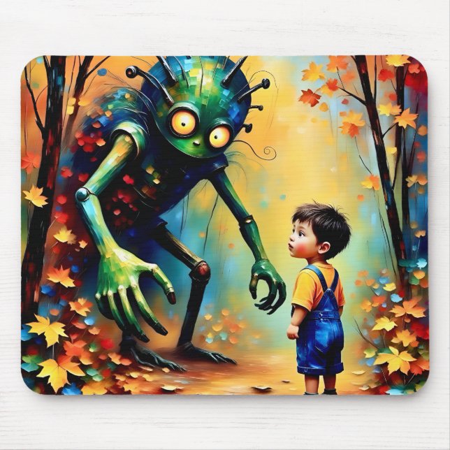 ~ Halloween Monster ~  Mouse Pad (Front)