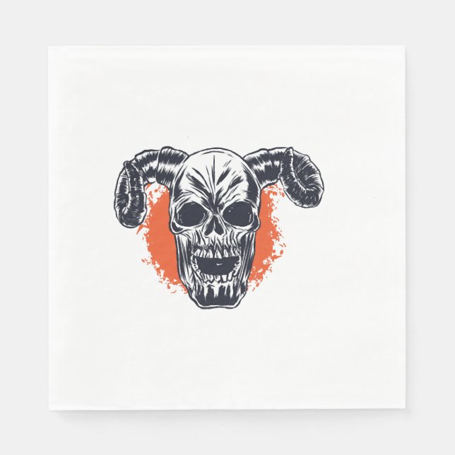 Halloween monster   napkin (Front)