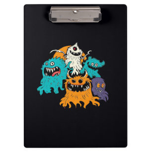 Halloween/Monster/October/Fall Clipboard