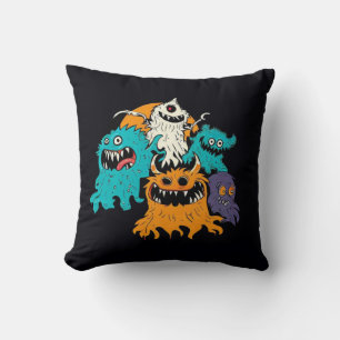 Halloween/Monster/October/Fall Cushion
