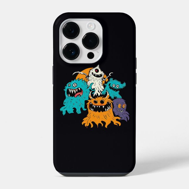 Halloween/Monster/October/Fall  iPhone Case (Back)