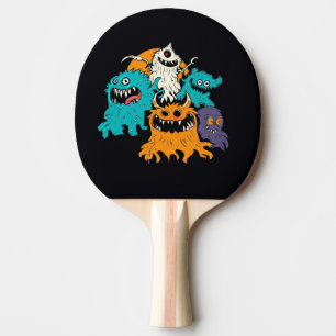 Halloween/Monster/October/Fall  Ping Pong Paddle