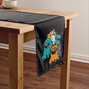 Halloween/Monster/October/Fall  Short Table Runner