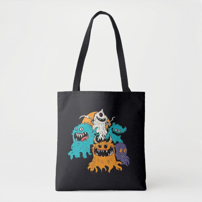 Halloween/Monster/October/Fall  Tote Bag (Front)