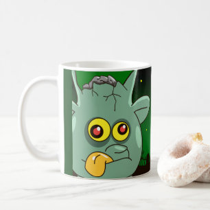 Halloween Monster Personalised Coffee Mug, Cup