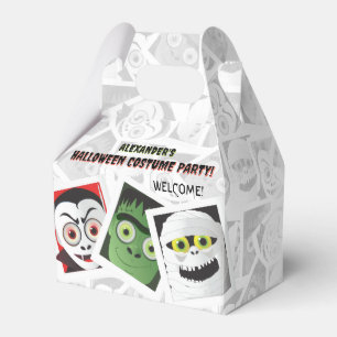 Halloween Monster Photos Favour Box