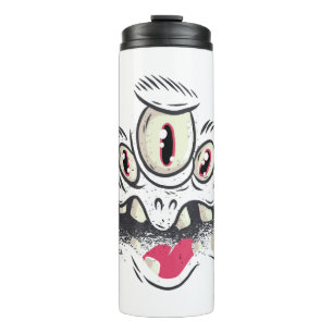 Halloween monster thermal tumbler
