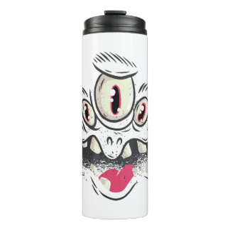 Halloween monster thermal tumbler
