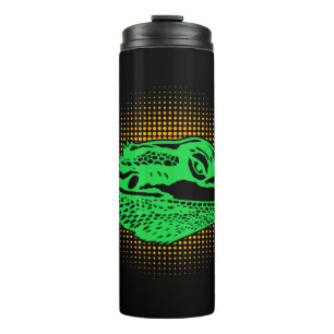 Halloween monster thermal tumbler