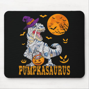 Halloween Monster Truck Mummy Dinosaur Pumpkin Tod Mouse Pad