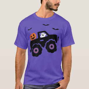 Halloween Monster Truck Shirt  Boy's Kids Toddler 