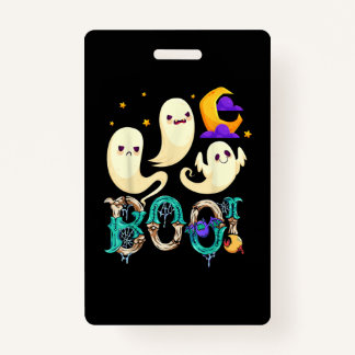 Halloween Monsters Horror November  36 ID Badge