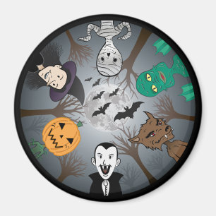 Halloween Monster's Magnet