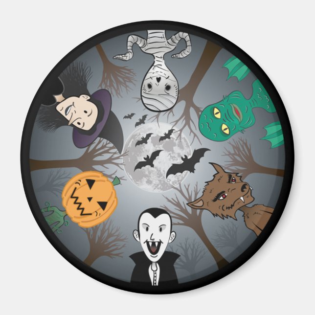 Halloween Monster's Magnet (Front)