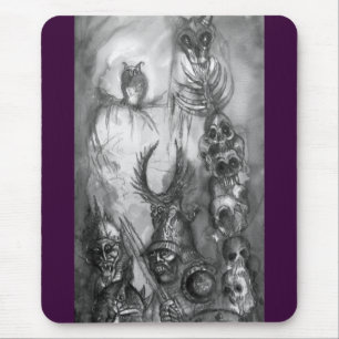 HALLOWEEN MONSTERS / ORC WAR MOUSE PAD