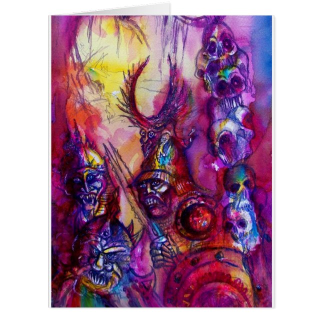 HALLOWEEN MONSTERS / ORK WAR Fantasy (Front)