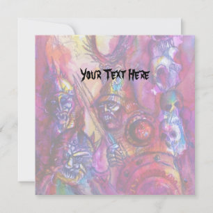 HALLOWEEN MONSTERS / ORK WAR Fantasy Card