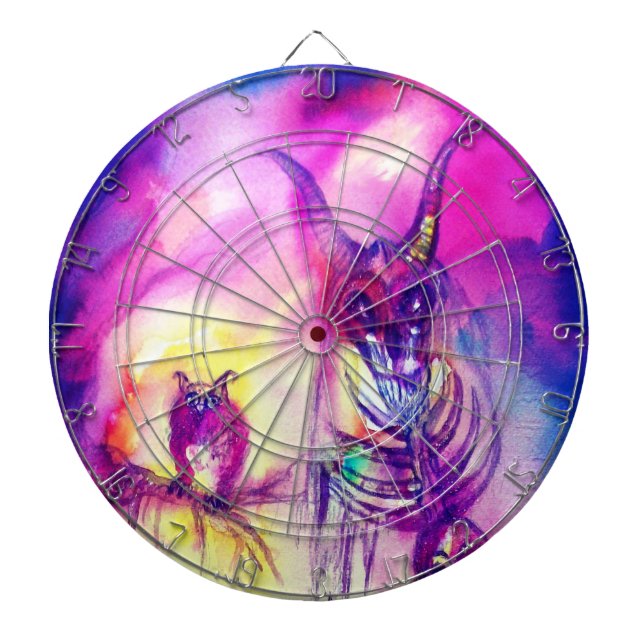 HALLOWEEN MONSTERS / ORK WAR Fantasy Dartboard (Front)