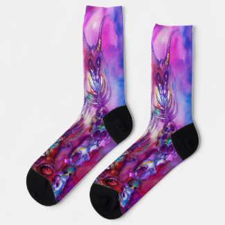HALLOWEEN MONSTERS / ORK WAR Fantasy Socks