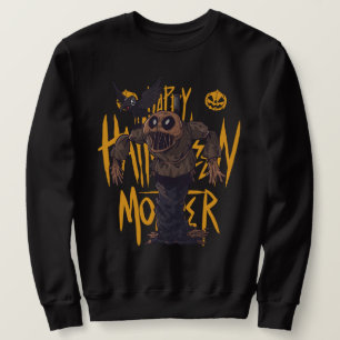 Halloween Monsters Scarecrow Sweatshirt