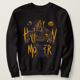 Halloween Monsters Scarecrow Sweatshirt