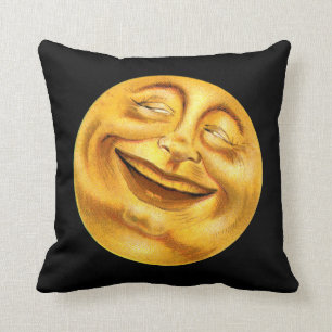 Halloween Moon Cushion
