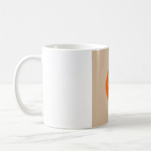 Halloween Moon Phase Mug - Orange & Onyx