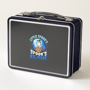 Halloween Moonlit Baby Ghost Metal Lunch Box