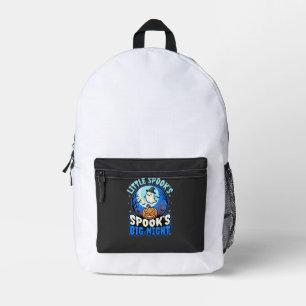 Halloween Moonlit Baby Ghost Printed Backpack