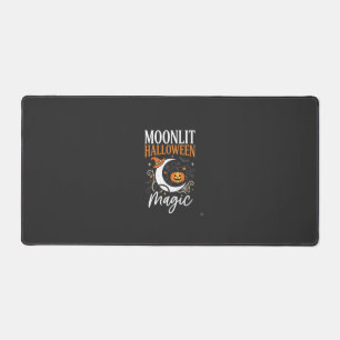 Halloween Moonlit October Magic Desk Mat
