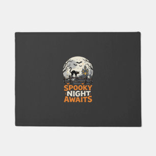 Halloween Moonlit Spooky Night Doormat
