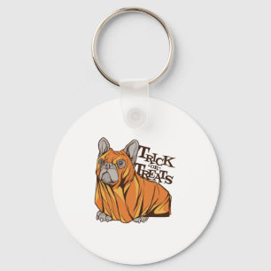 Halloween mops key ring