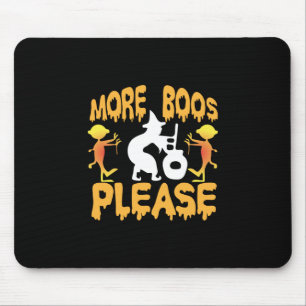 Halloween More Boos Please Birthday Mouse Pad