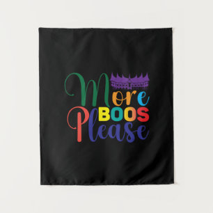 Halloween More Boos Please Birthday Tapestry